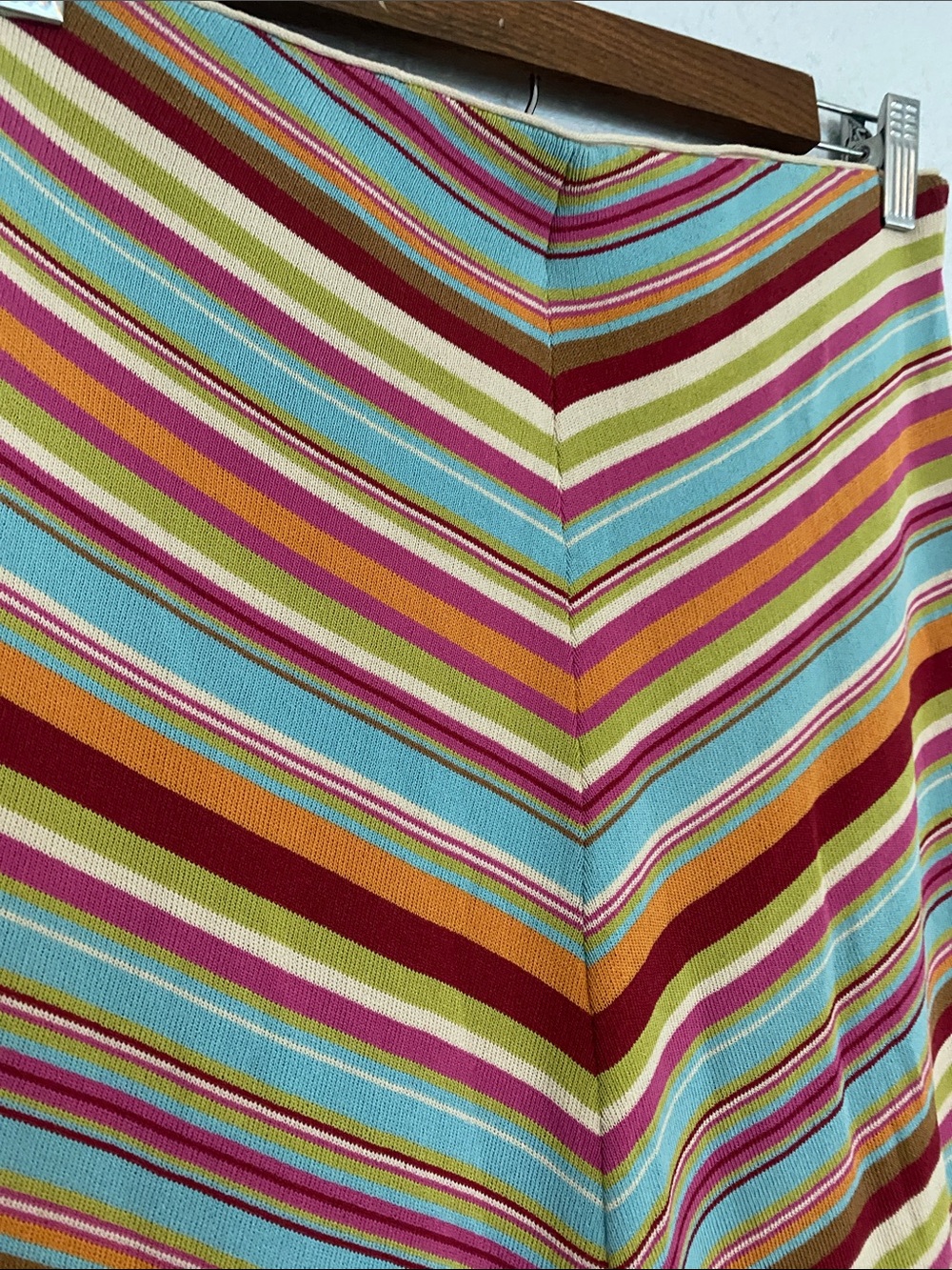 Double D Ranch Striped Multicolor Maxi Skirt - Extra Small - Picture 2 of 6